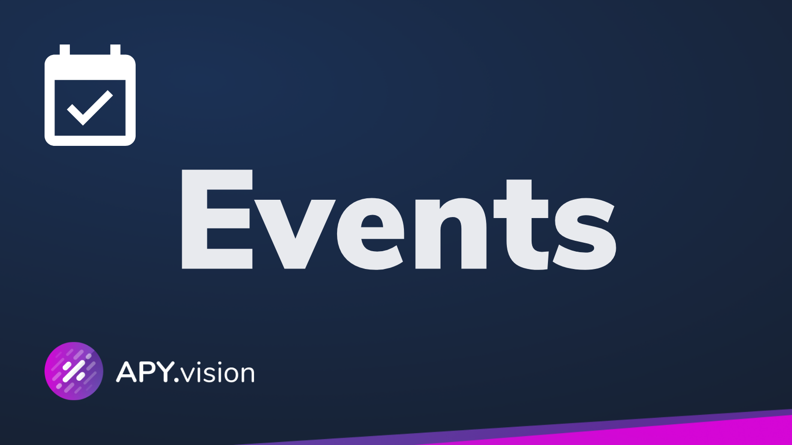 Events and Calendar